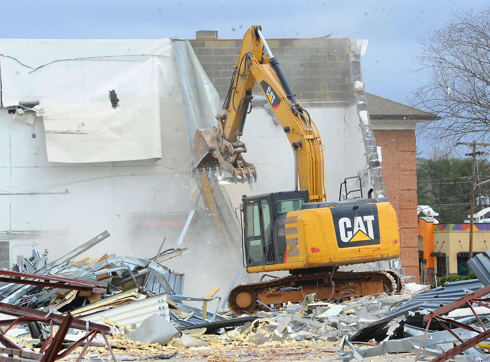 Old Rite Aid demolition continues
